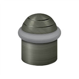 Deltana - Round Universal Floor Bumper Dome Cap 1-5/8'', Solid Brass - Antique Nickel