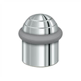 Deltana - Round Universal Floor Bumper Dome Cap 1-5/8'', Solid Brass - Polished Chrome