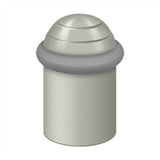 Deltana - Round universal Floor Bumper Dome Cap 2-1/8'', Solid Brass - Brushed Nickel