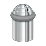Deltana - Round universal Floor Bumper Dome Cap 2-1/8'', Solid Brass - Polished Chrome