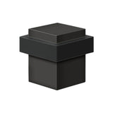 Deltana - Square Universal Floor Bumper 1-3/8'', Solid Brass - Oil-rubbed Bronze