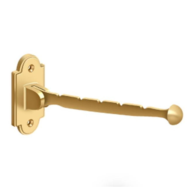 Deltana - Valet Hook, 7'' Projection - PVD Polished Brass