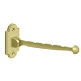 Deltana - Valet Hook, 7'' Projection - Polished Brass