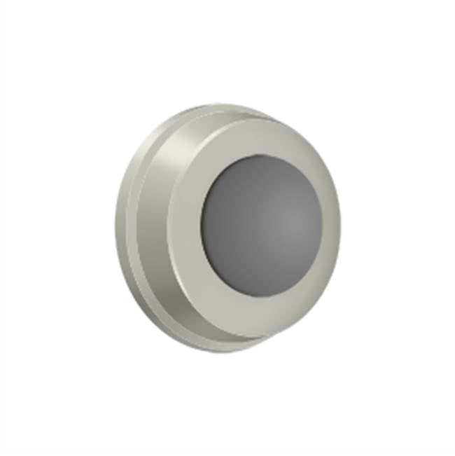 Deltana - Flush Bumper 1'' Diam. - Brushed Nickel