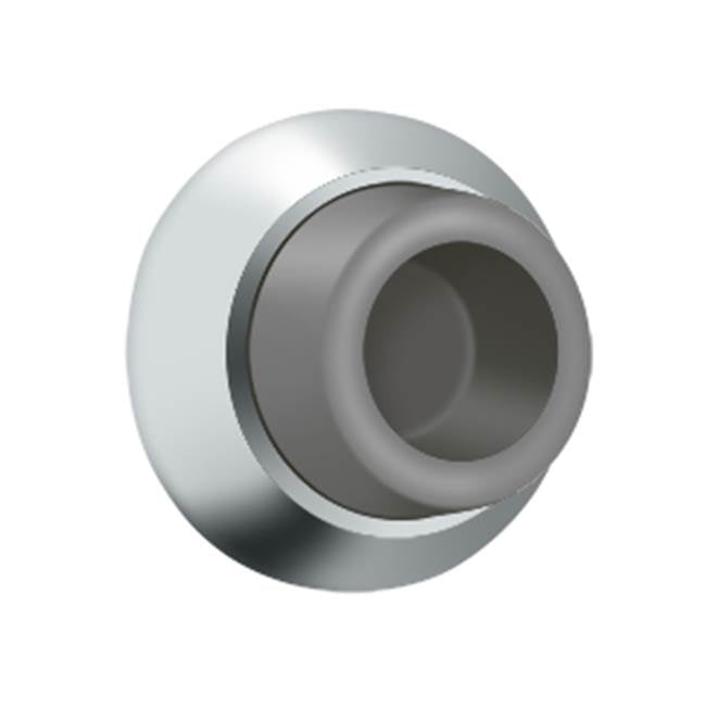 Deltana - Flush Bumper 1-7/8'' Diam. - Polished Chrome