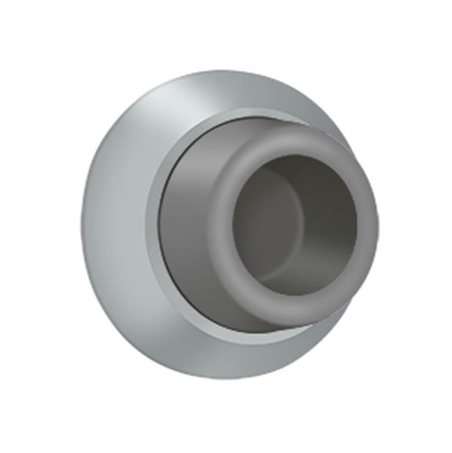 Deltana - Flush Bumper 1-7/8'' Diam. - Brushed Chrome
