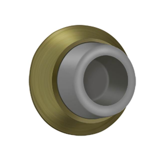 Deltana - Flush Bumper 1-7/8'' Diam. - Antique Brass