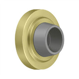 Deltana - Concave Flush Bumper 2-3/8'' Diam. - Polished Brass