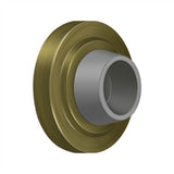 Deltana - Concave Flush Bumper 2-3/8'' Diam. - Antique Brass