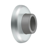 Deltana - Wall Mount Concave Flush Bumper, 2-1/2'' Diam. - Polished Chrome
