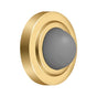 Deltana - Convex Flush Bumper 2-3/8'' Diam. - PVD Polished Brass