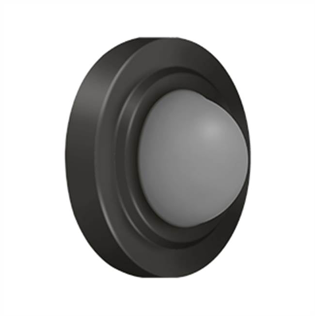 Deltana - Convex Flush Bumper 2-3/8'' Diam. - Oil-rubbed Bronze