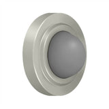 Deltana - Convex Flush Bumper 2-3/8'' Diam. - Brushed Nickel
