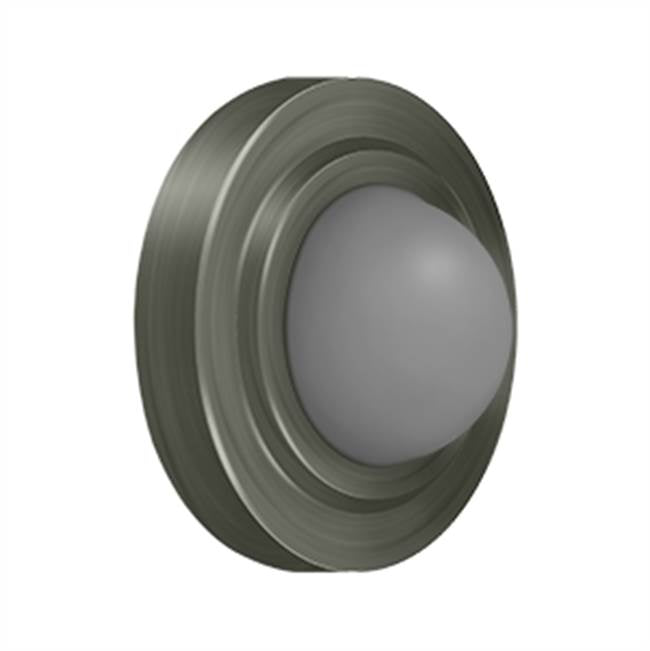 Deltana - Convex Flush Bumper 2-3/8'' Diam. - Antique Nickel