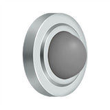 Deltana - Convex Flush Bumper 2-3/8'' Diam. - Polished Chrome