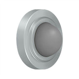 Deltana - Convex Flush Bumper 2-3/8'' Diam. - Brushed Chrome