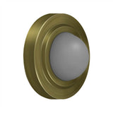 Deltana - Convex Flush Bumper 2-3/8'' Diam. - Antique Brass