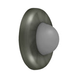 Deltana - Wall Mount Convex Flush Bumper, 2-1/2'' Diam. - Antique Nickel