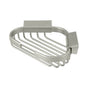 Deltana - Wire Basket, 6'' x 5'' Triangular Corner - Brushed Nickel