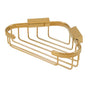 Deltana - Wire Basket, 8-3/4'' x 6-7/8'' Triangular Corner - PVD Polished Brass