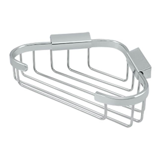 Deltana - Wire Basket, 8-3/4'' x 6-7/8'' Triangular Corner - Polished Chrome