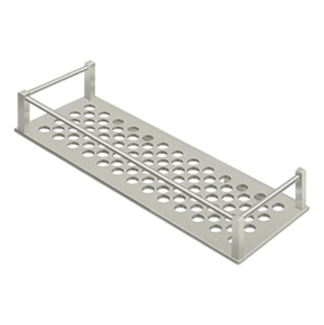Deltana - Bathroom Basket HD Rectangular 12-1/4'' - Brushed Nickel