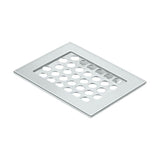 Deltana - Bathroom Basket HD Soap Dish 4-3/8'' x 5-1/2'' - Polished Chrome