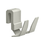 Deltana - Solid Brass Wire Basket Hook - Brushed Nickel