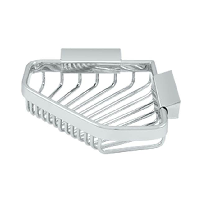 Deltana - Wire Basket 6-3/4'' x 5-1/4'' Pentagon - Polished Chrome
