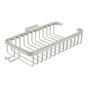 Deltana - Wire Basket, 10-3/8'' Rectangular, Shallow, With Hook - Polished Nickel
