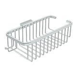 Deltana - Wire Basket 10-3/8'', Deep, Rectangular with Hook - Polished Chrome