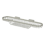Deltana - Wire Basket, 18'' Combo - Brushed Nickel