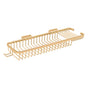 Deltana - Wire Basket 17-3/4'', Rectangular Deep - PVD Polished Brass