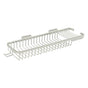 Deltana - Wire Basket 17-3/4'', Rectangular Deep - Polished Nickel