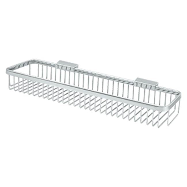 Deltana - Wire Basket 17-1/2'' x 4-3/8'', Rectangular - Polished Chrome