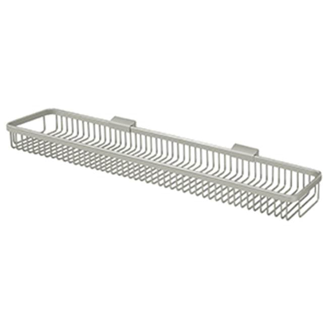Deltana - Wire Basket 28-1/2'', Rectangular - Brushed Nickel