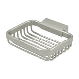 Deltana - Wire Basket, 4-3/4'' Rectangular Soap Holder - Brushed Nickel