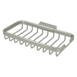 Deltana - Wire Basket, 8'' x 4'' Rectangular - Brushed Nickel