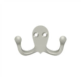 Deltana - Double Hook - Brushed Nickel