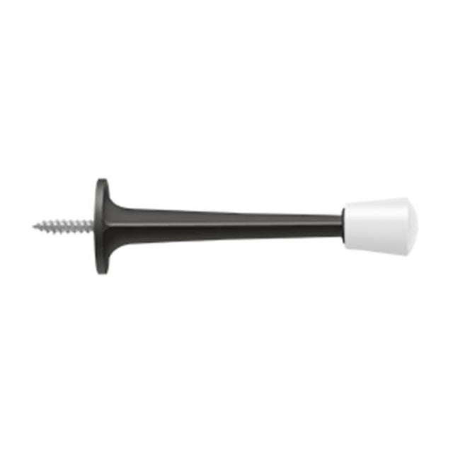 Deltana - 3'' Baseboard Door Bumper, Zinc Die-Cast - Oil-rubbed Bronze