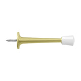 Deltana - 3'' Baseboard Door Bumper, Zinc Die-Cast - Polished Brass