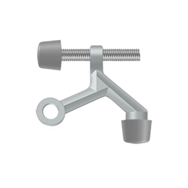 Deltana - Hinge Pin Stop For Steel Hinges, Hinge Mounted, Zinc Die-Cast - Brushed Chrome