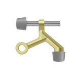 Deltana - Hinge Pin Stop For Steel Hinges, Hinge Mounted, Zinc Die-Cast - Polished Brass
