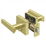 Deltana - Livingston Lever Privacy, Right Hand - Polished Brass