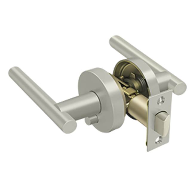 Deltana - Mandeville Lever Privacy, Right Hand - Brushed Nickel