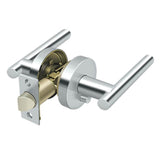 Deltana - Mandeville Lever Privacy, Left Hand - Polished Chrome