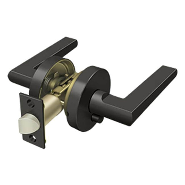 Deltana - Portmore Lever Privacy, Left Hand - Oil-rubbed Bronze