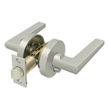 Deltana - Portmore Lever Privacy, Left Hand - Brushed Nickel