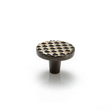 Du Verre - Argyle Round Knob 1 1/2 Inch - Antique Brass - Antique Brass