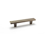 Du Verre - Argyle Pull 3 3/4 Inch (c-c) - Antique Brass - Antique Brass